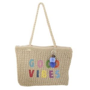 The Sak
Good Vibes Crochet Tote